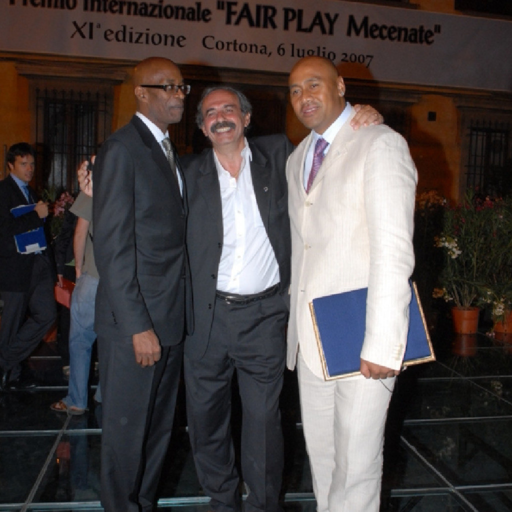 ANGELO MORELLI PRESIDENT PREMIO INTERNAZIONALE FAIR PLAY MECENATE