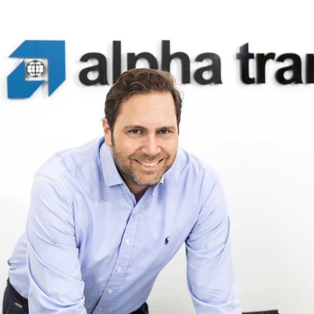 Tim Teubert Geschäftsführer / Managing Director alpha trans Luft und Seefrachtspedition Tim Teubert Geschäftsführer / Managing Director alpha trans Luft und Seefrachtspedition