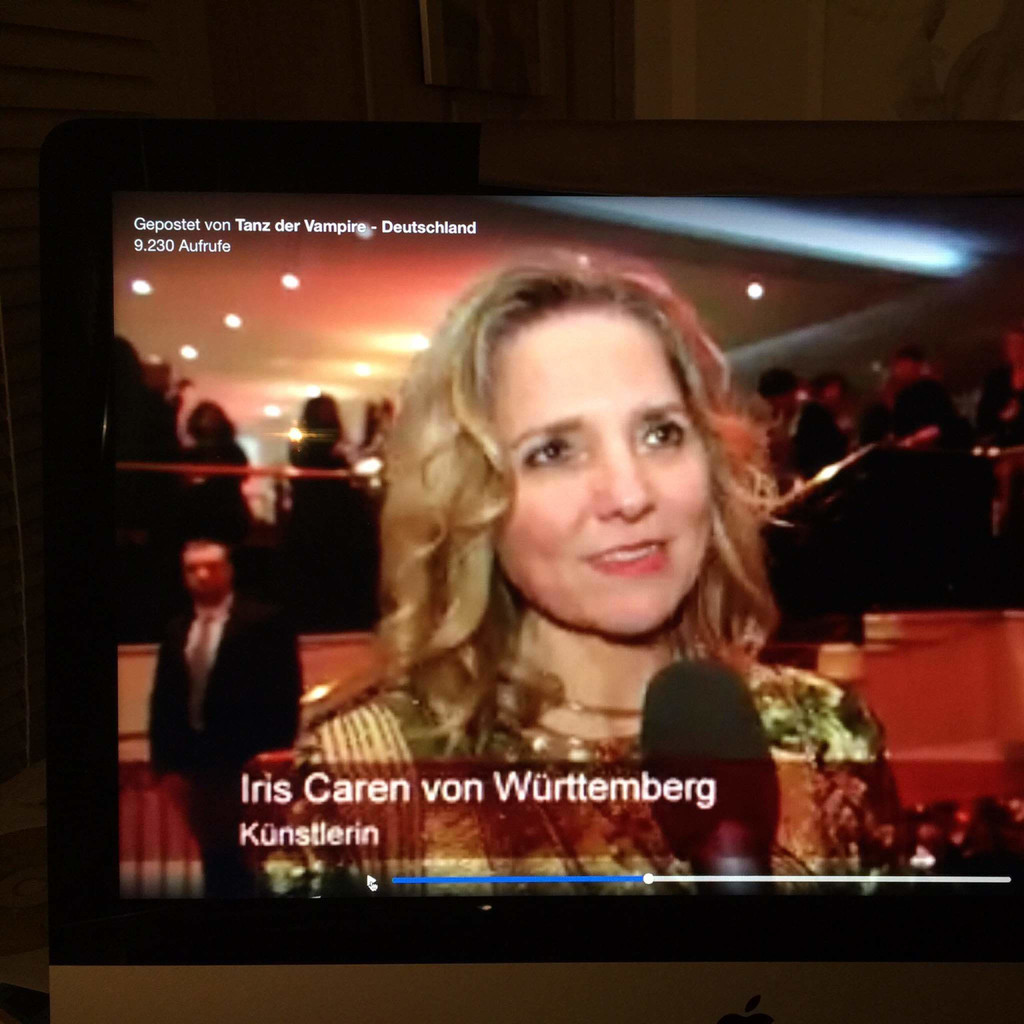 Iris Caren von Württemberg - Bild. Künstlerin, Crossover-Performerin