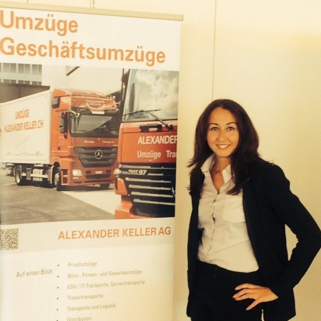 Maria Keller Verkauf/ Projektleiterin für Umzüge,Transporte