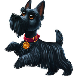 Schulte's Scottish terriers