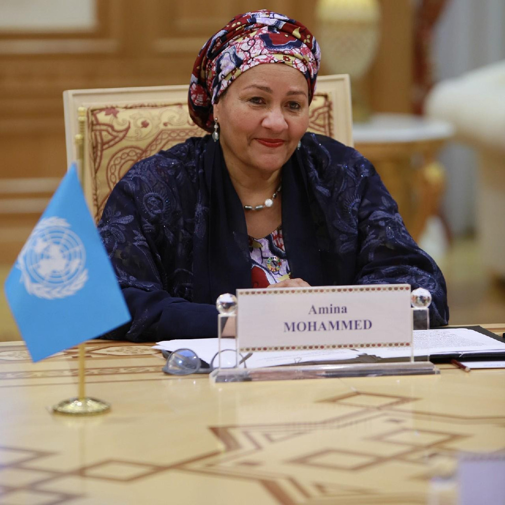 Amina J. Mohammed - I'm the Deputy Secretary-General of the United ...