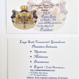 Dipl.-Ing. H.R.H. Joycen Prinz Doda von Etsakor - Ebie