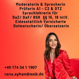 Moderatorin Rana Ayhan Tuncel