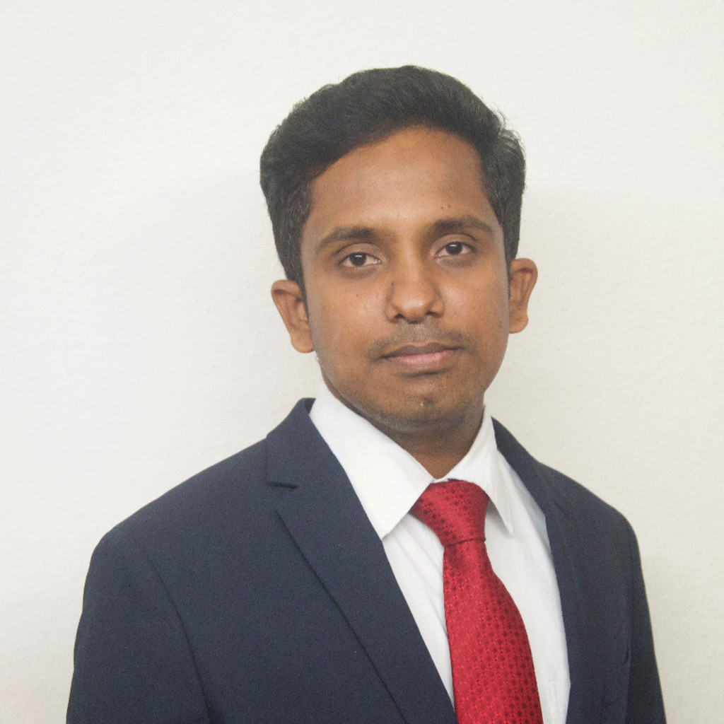 Vijay Radhakrishnan Vasudevan Maschinenbau Vertiefungsrichtung