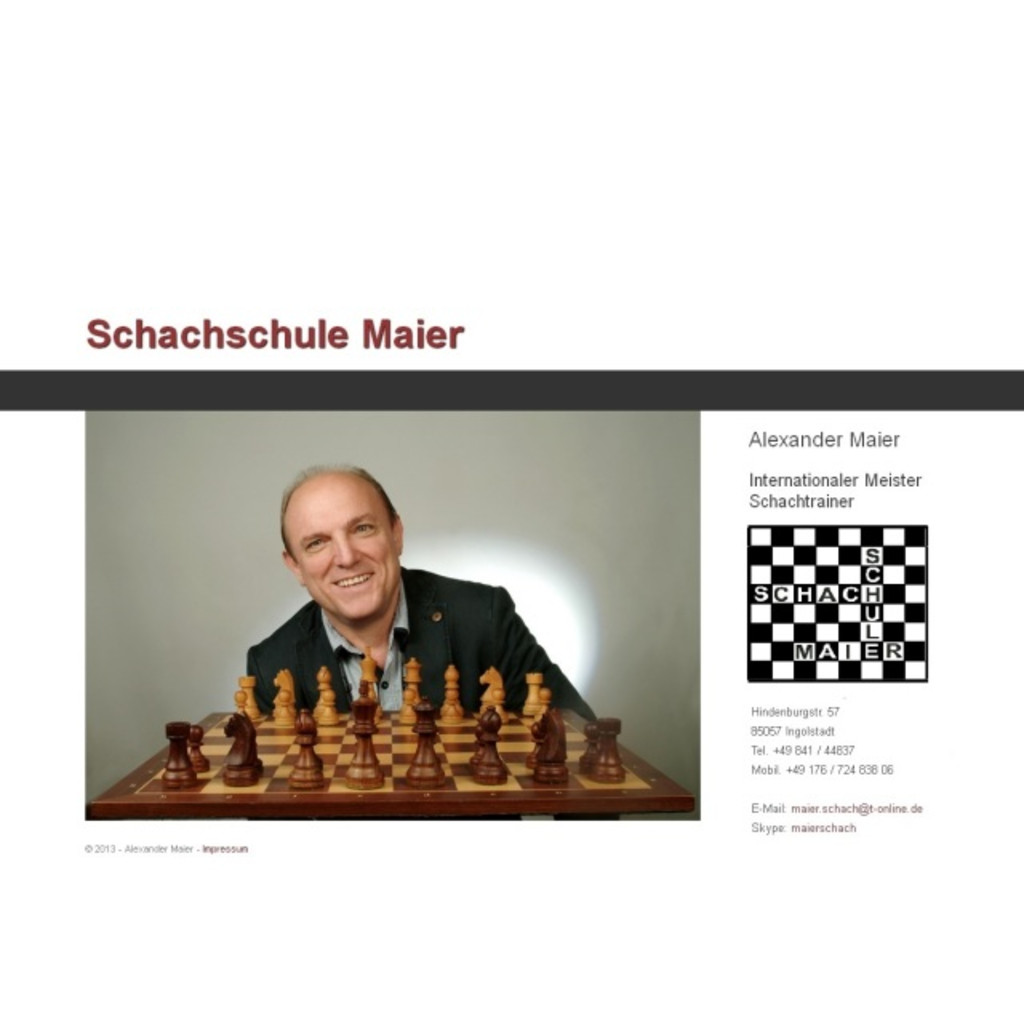 Alexander Maier - Internationaler Meister