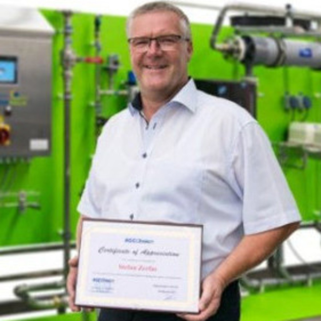 Stefan Zerfas Projektleiter für Wasseraufbereitungsanlagen