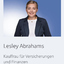 Social Media Profilbild Lesley Abrahams Lathen