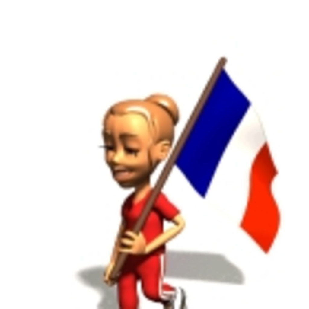 Флаг Франции анимация