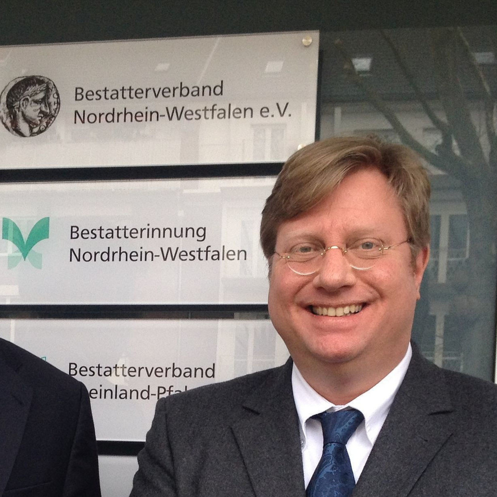 Christian Jäger Geschäftsführer Bestatterverband Nordrhein