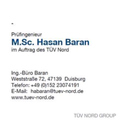 Ing. Hasan Baran