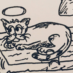 Katrin Cartoon Cat