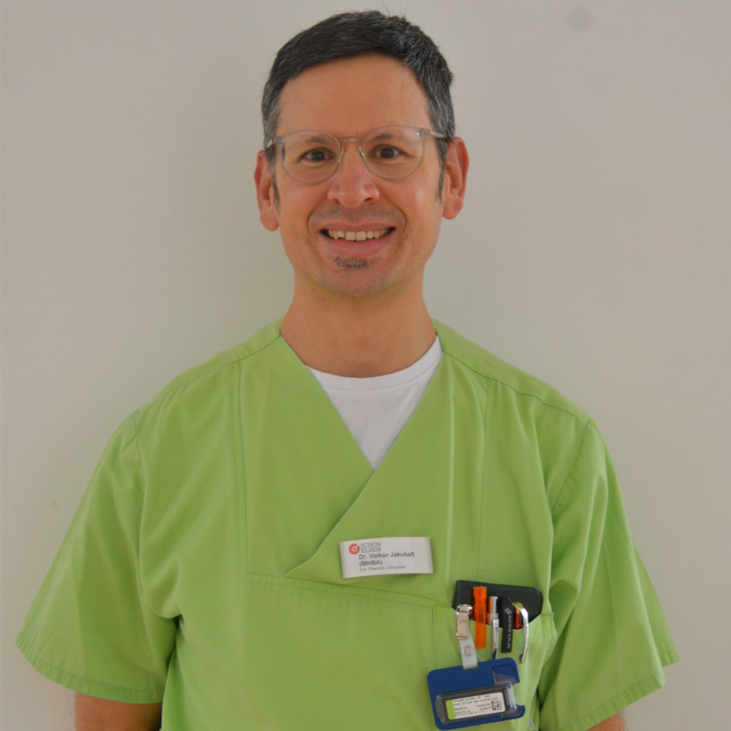 Dr. Volker M. Jakubaß MHBA Leitender Oberarzt Schön Klinik Bad